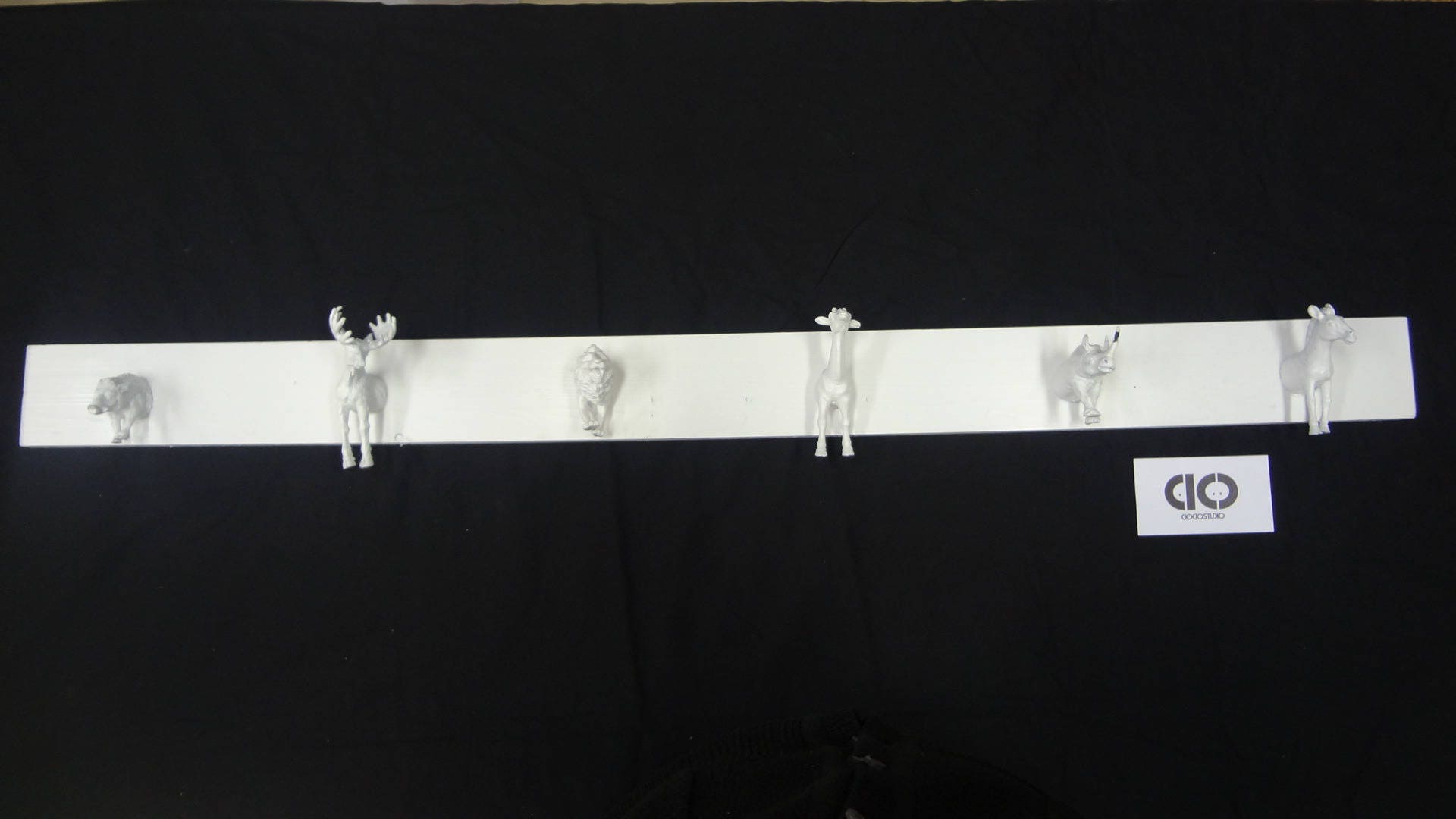 Jungle Patère 1, Porte Manteau Enfant Animaux de La Jungle