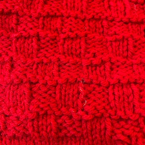 bright red