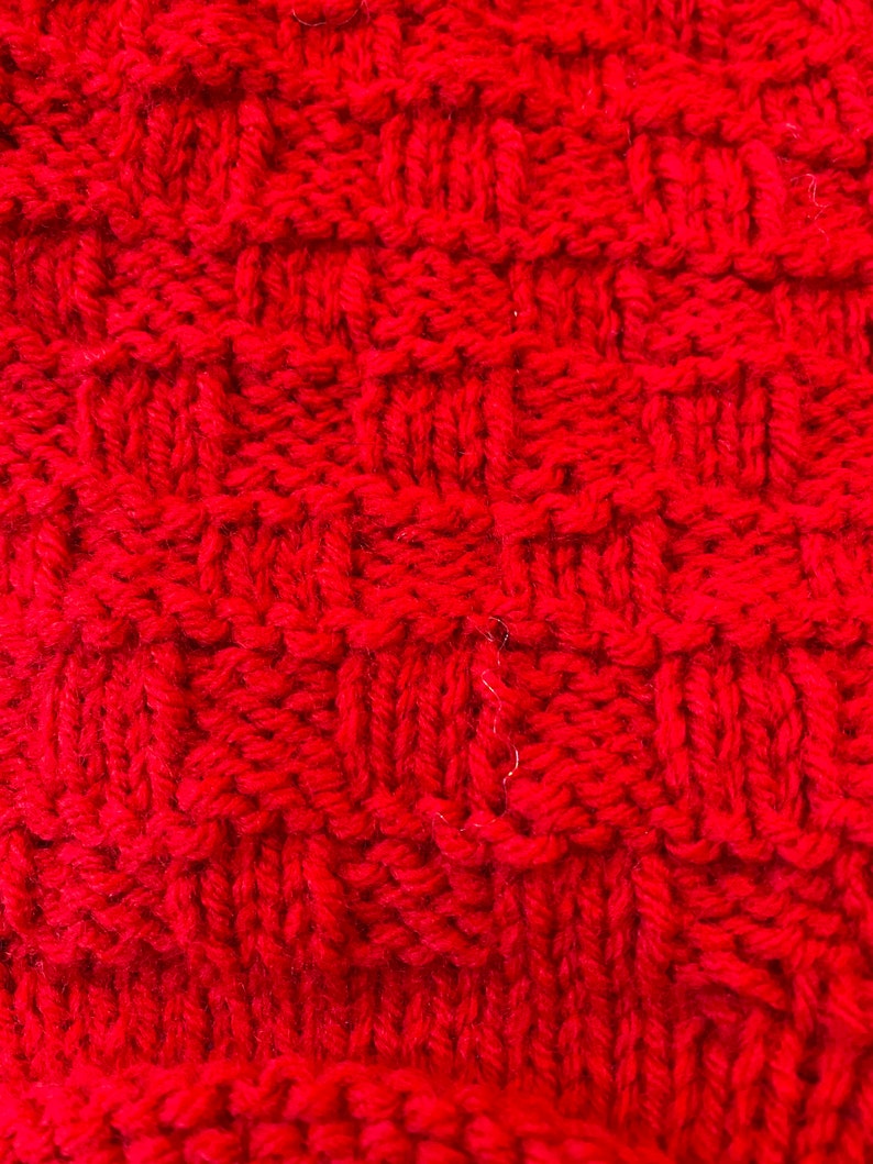 bright red