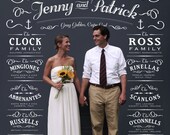 Wedding Photo Backdrop / Classic Design