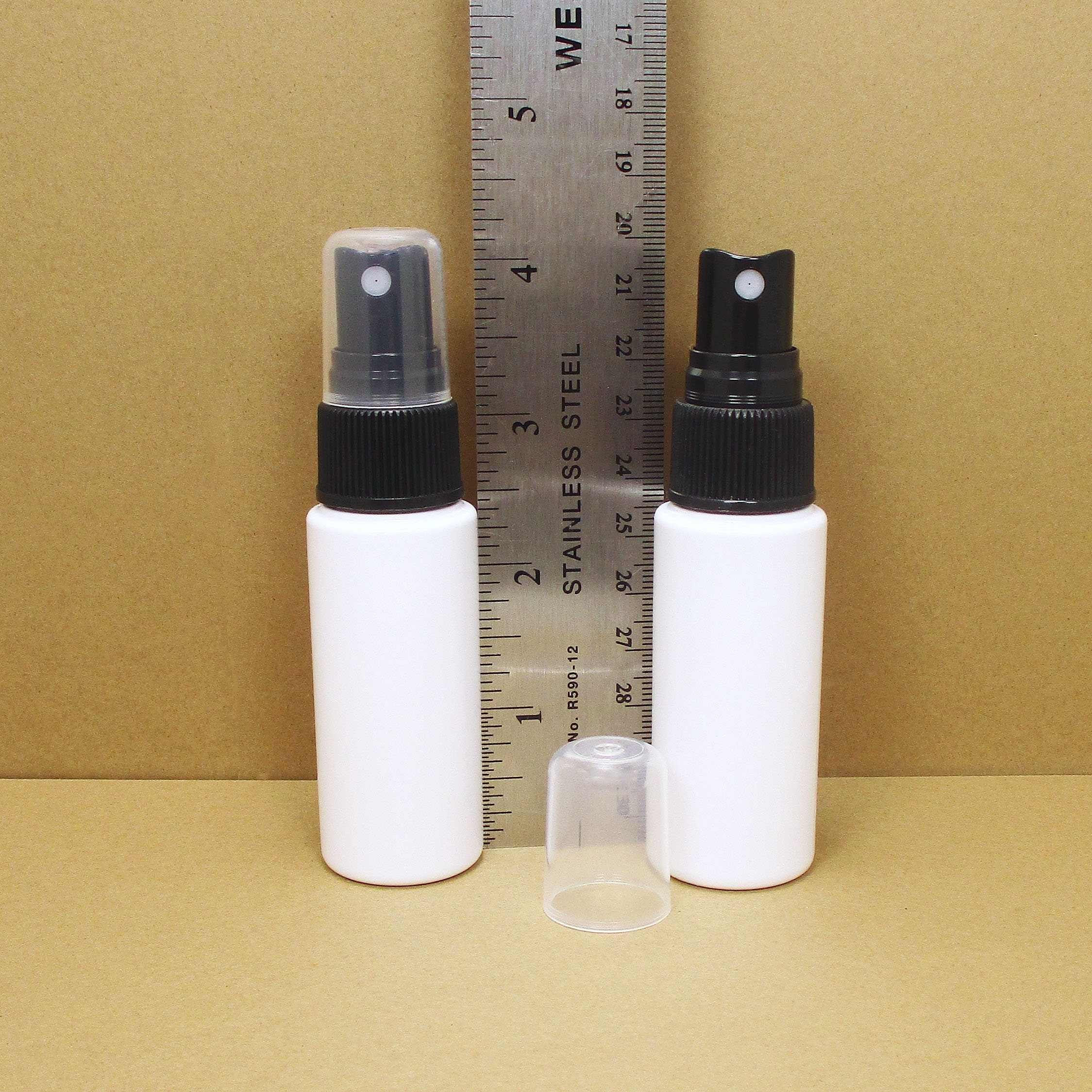 1 oz white plastic spray bottle set of 3 plastic bottles Etsy