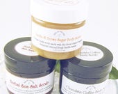 Body scrub, Coffee body scrub, vanilla sugar scrub, sea salt scrub, exfoliating scrubs, 2.50 oz party favor scrubs