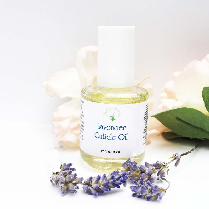 Cuticle Oil Lavender nail oil for natural nail care nail Etsy