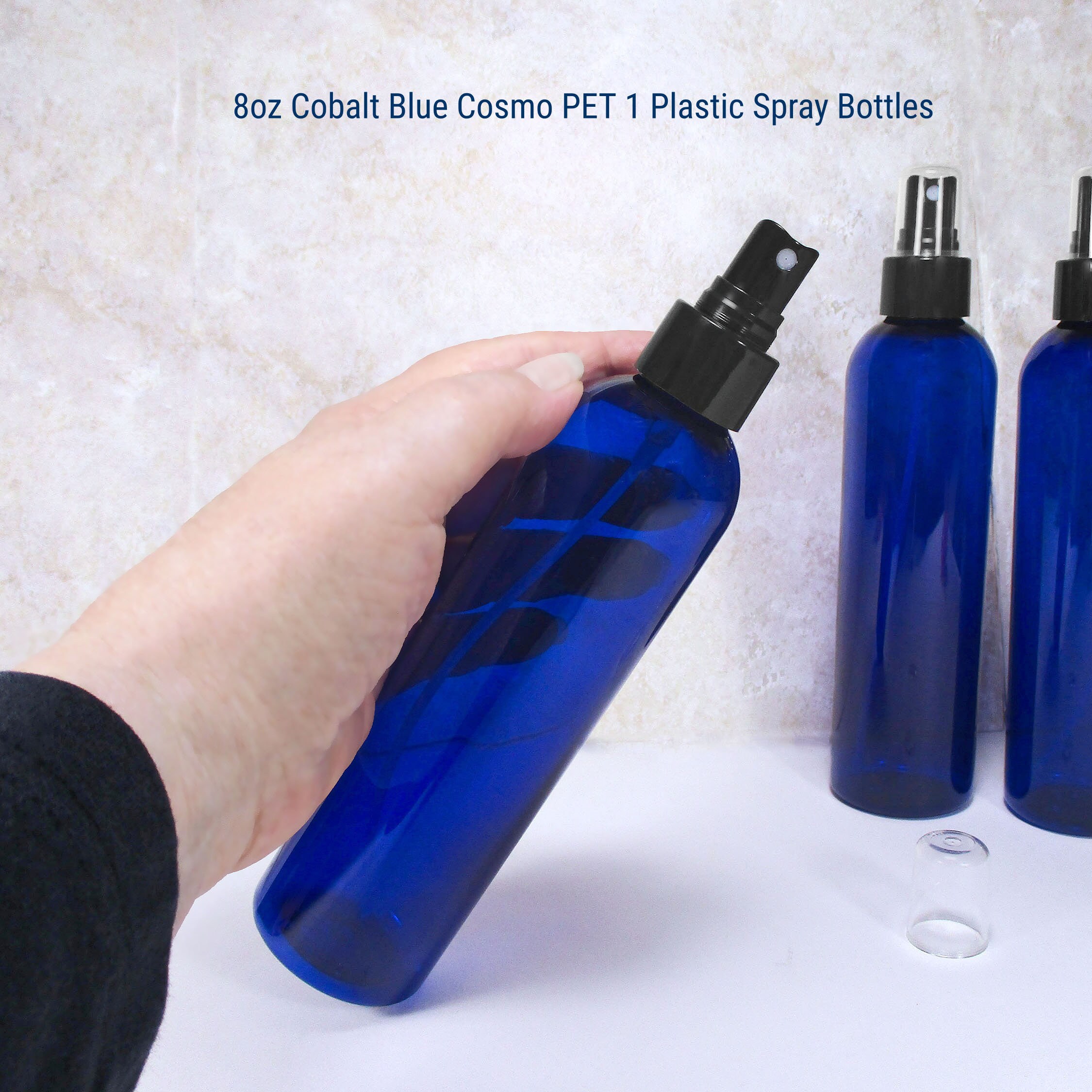 Plastic Spray Bottles, 2 Oz Bottles, 4 Oz Bottles, 8 Oz Bottles, Empty  Spray Bottle Wholesale Set, Amber Brown Atomizer Spray Bottles 