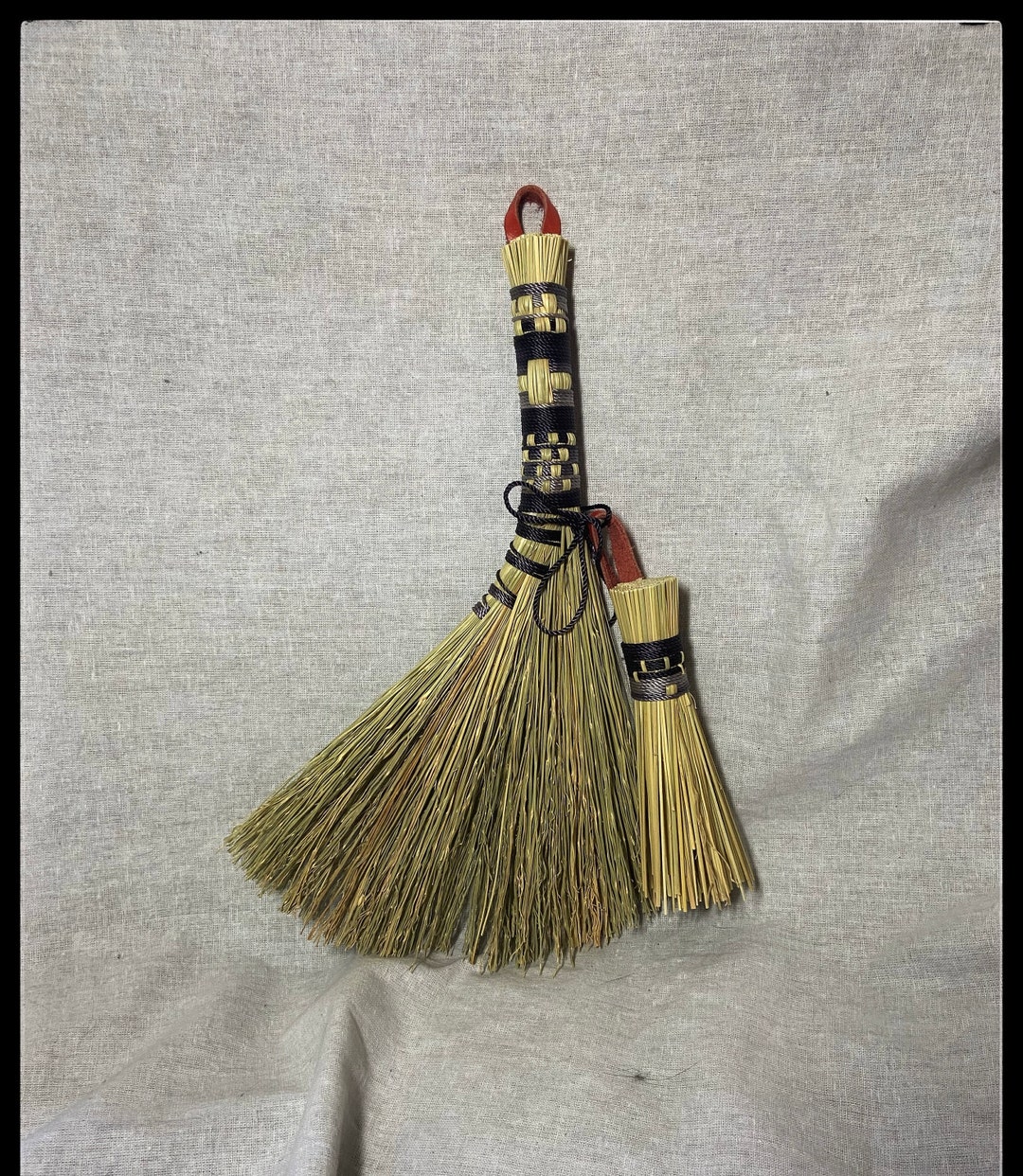 Hand Broom and Cake Tester Set Etsy