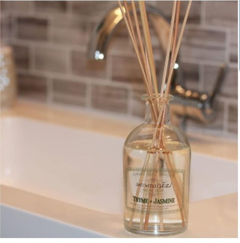 Luxury Non-toxic Reed Diffuser Long Lasting Phthalate Free DPG free Various Aromas image 2