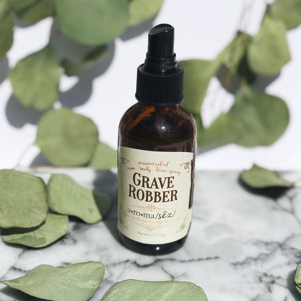 Grave Robber Essential Oil Body|Room|Linen Spray