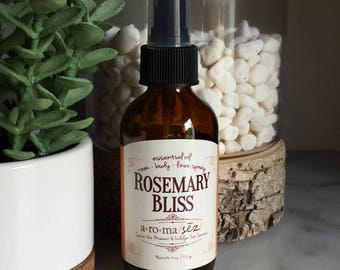 Rosemary Bliss Essential Oil Body|Room|Linen Spray