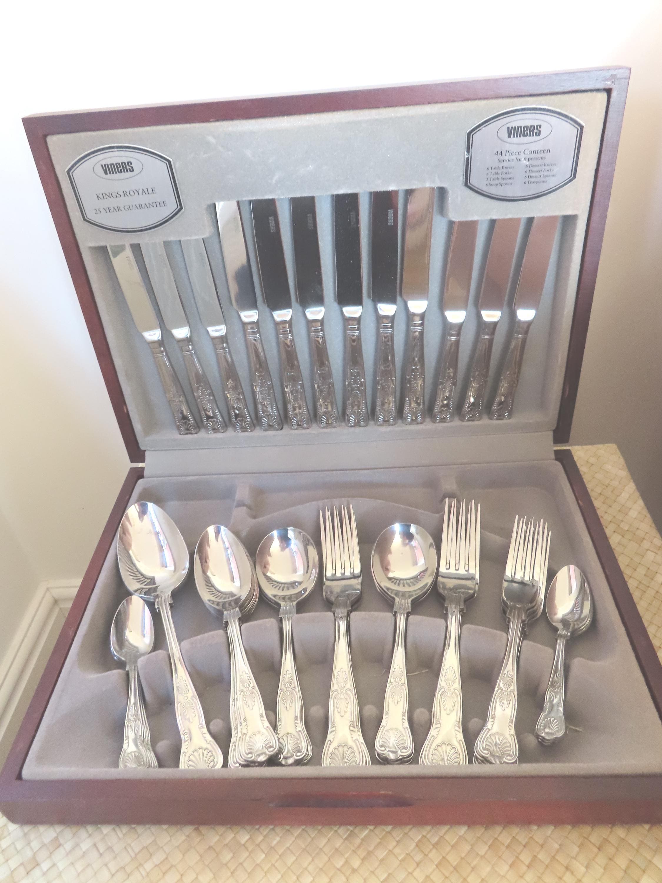 Vintage Viners Cutlery Set - Etsy UK