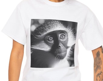 Monkey Surprise - Unisex Heavy Cotton Tee