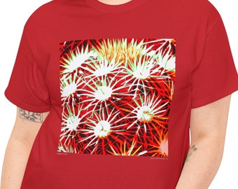 Red Cactus - Unisex Heavy Cotton Tee