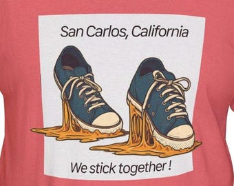 San Carlos - We Stick Together (Unisex Heavy Cotton Tee)
