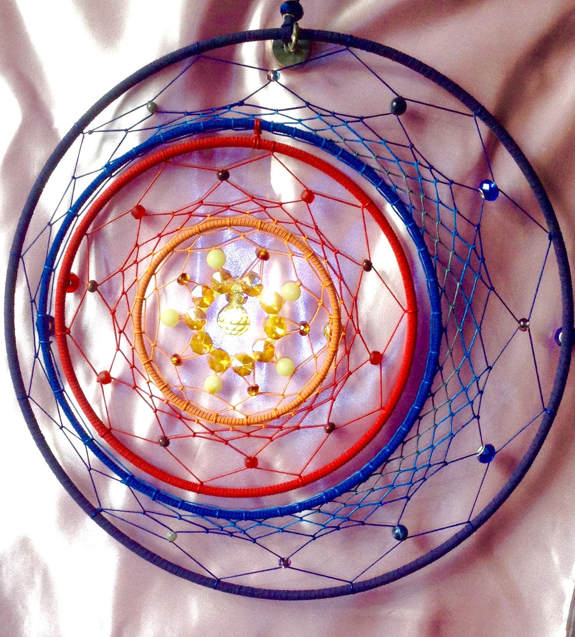 Sun and moon dream catcher | Etsy