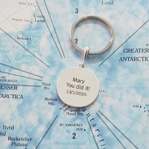 Gravure voor de achterkant van Antarctica 2018-2024 en Polar Explorer-hangers