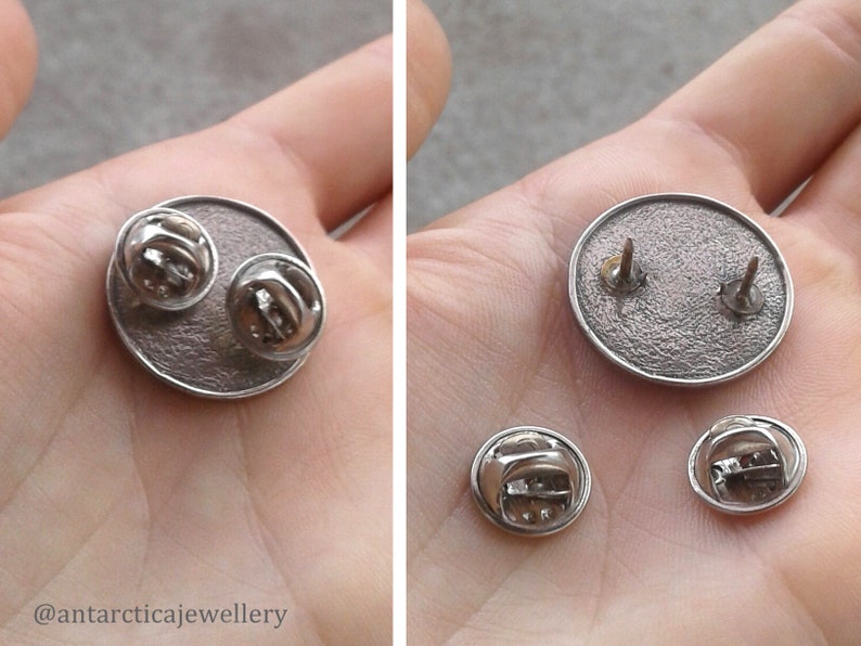 Antarctica Jewelry Antarctica Gift Antarctica 2020 Antarctic Jewellery Ushuaia Men/'s Gift from Antarctica Antarctica Silver Pin
