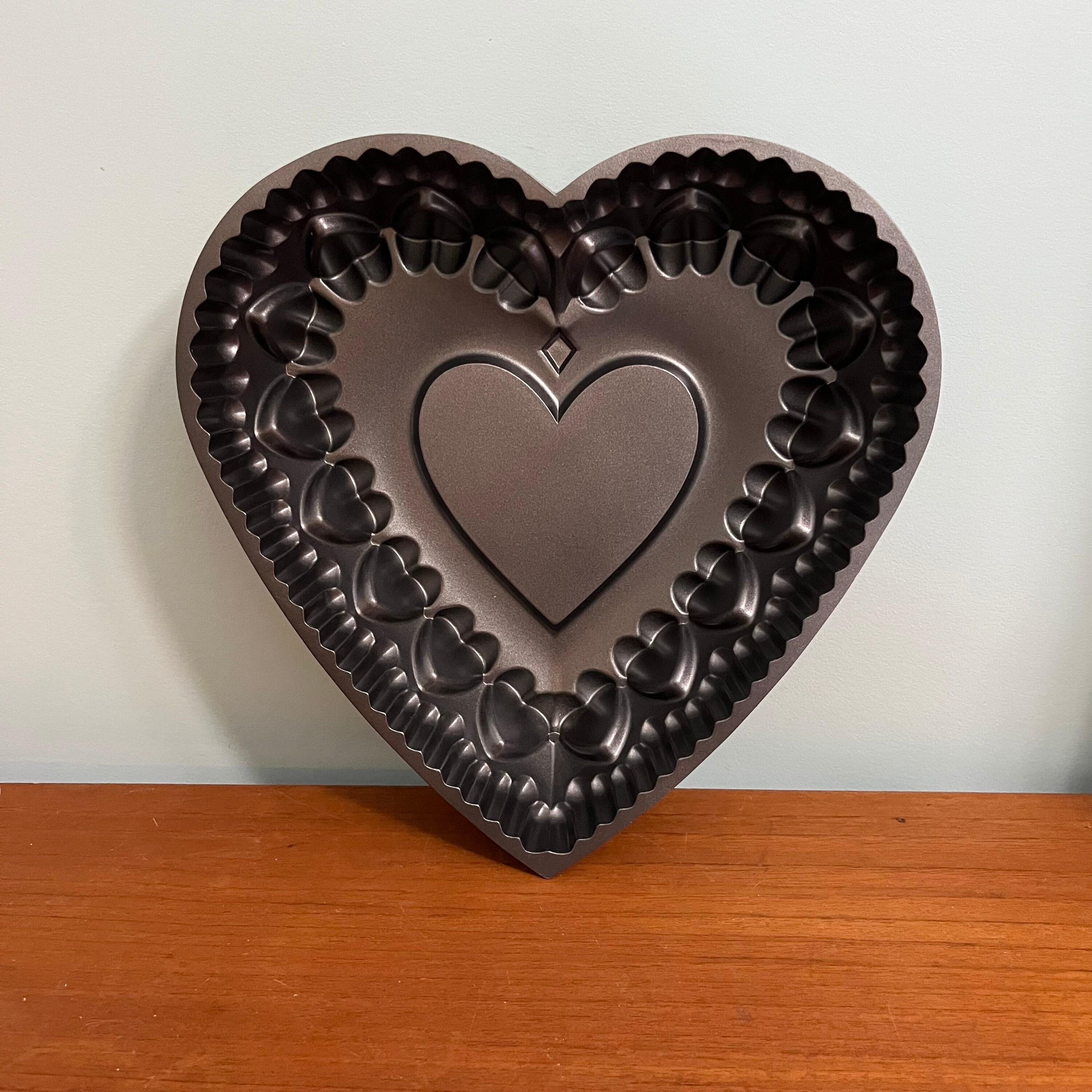 Non-Stick Fluted Cake Pan-Heart
