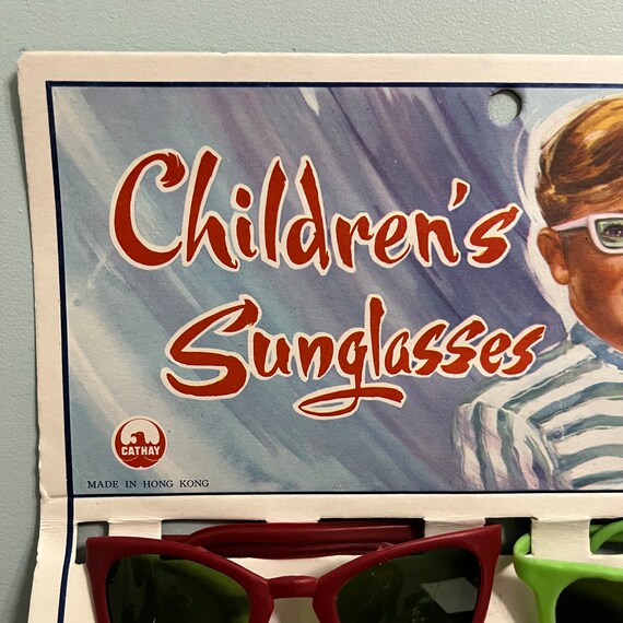 Dime Store Sunglasses Display Children’s Sunglass… - image 2