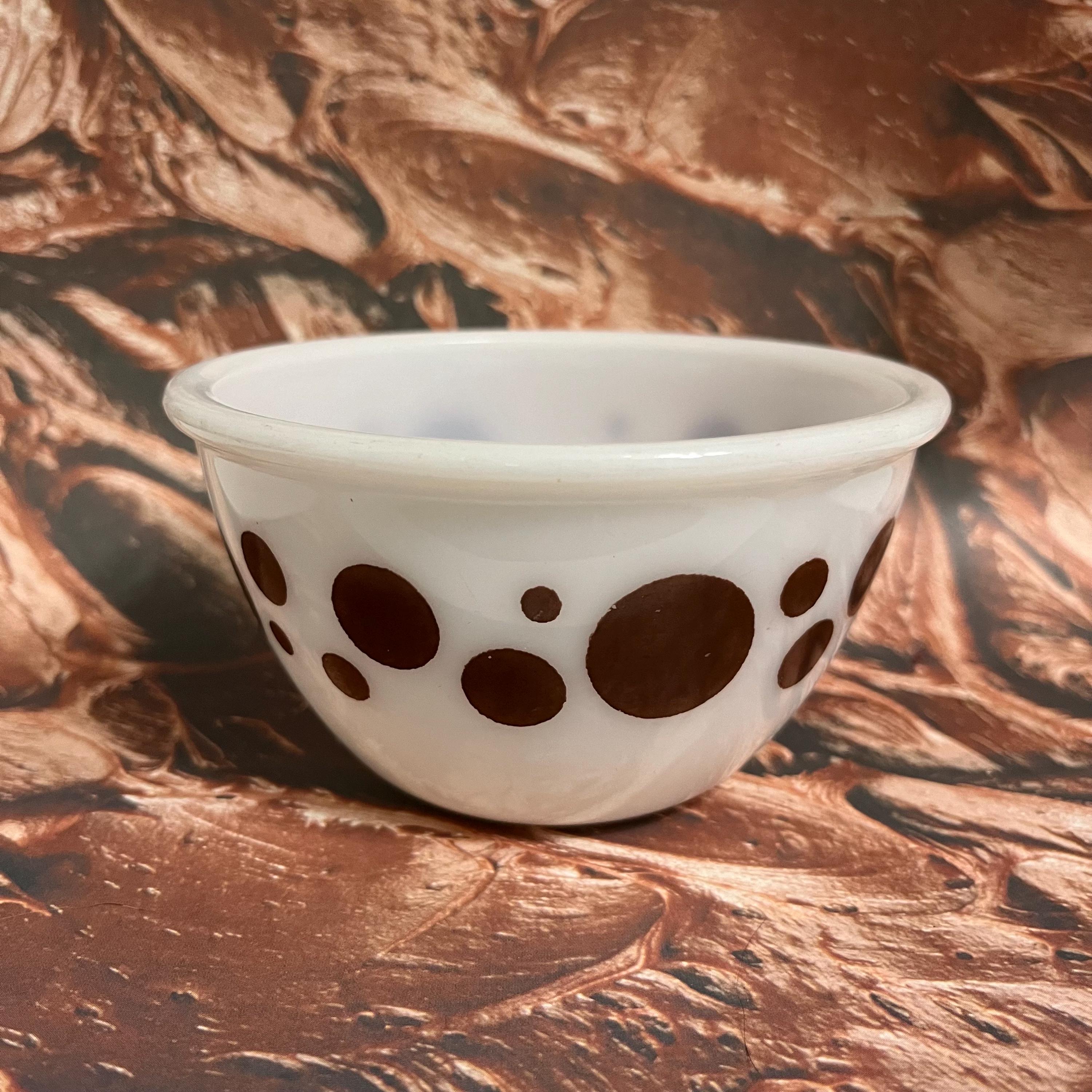 Polka Dot Bowls Hazel Atlas - Etsy