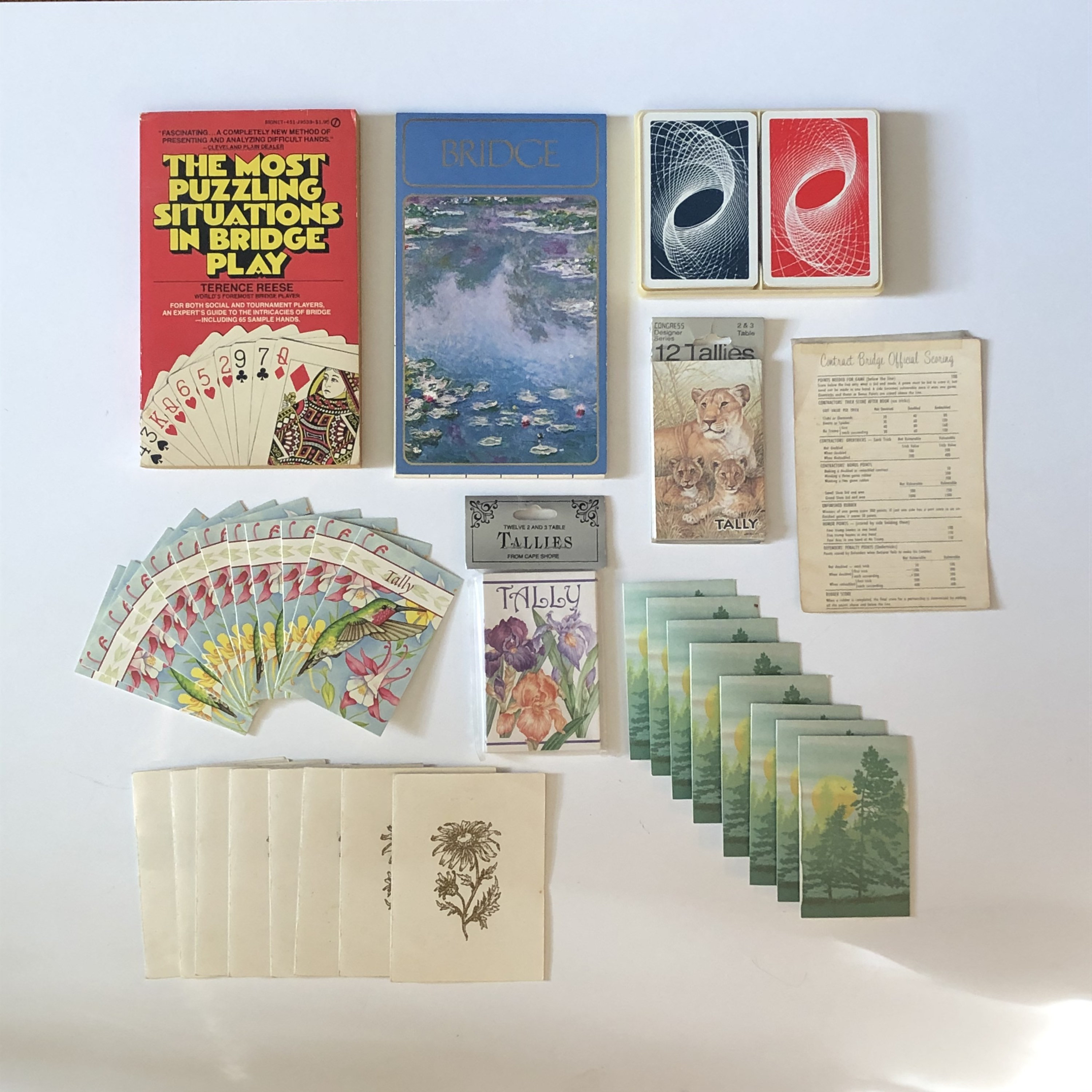 Bridge Game Book - Etsy