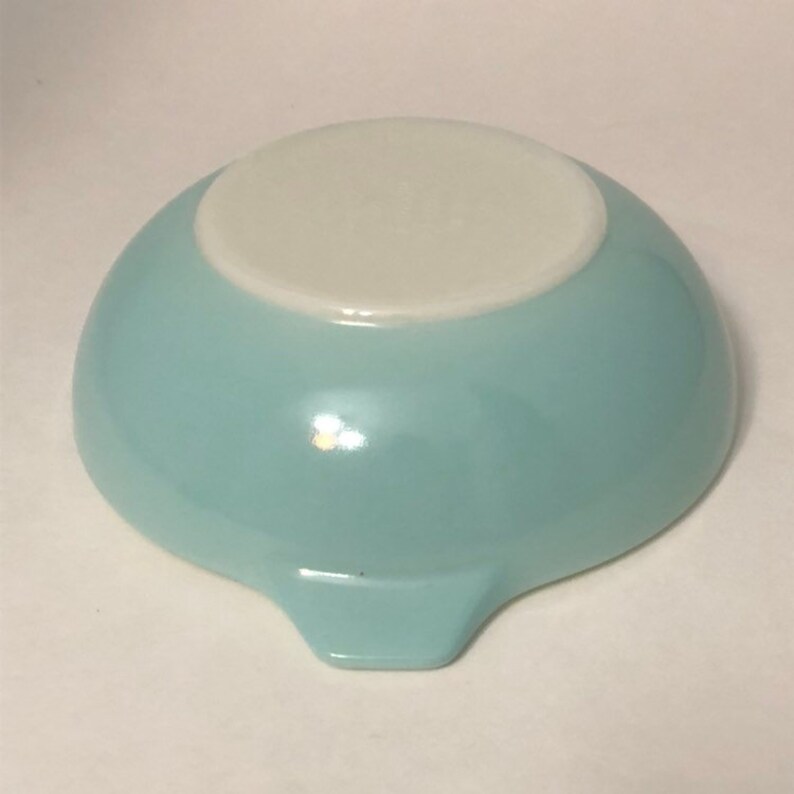 Pyrex Family Flair Sea Isle Blue Aqua Turquoise Bowl Cereal Bowl