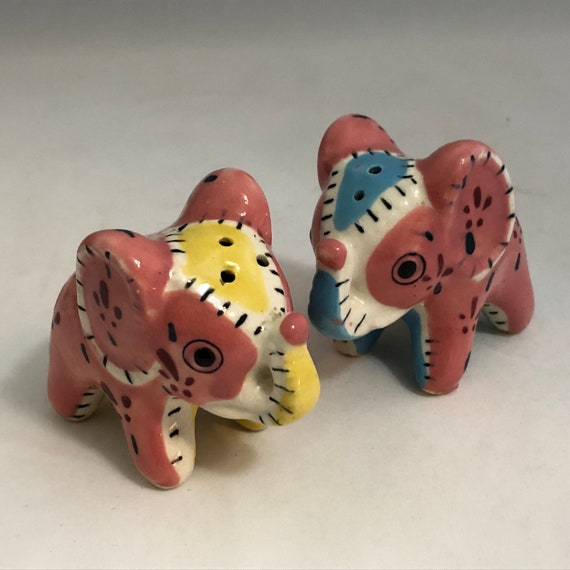 Animal Salt And Pepper Shakers Servette Home Large Animal Salt And