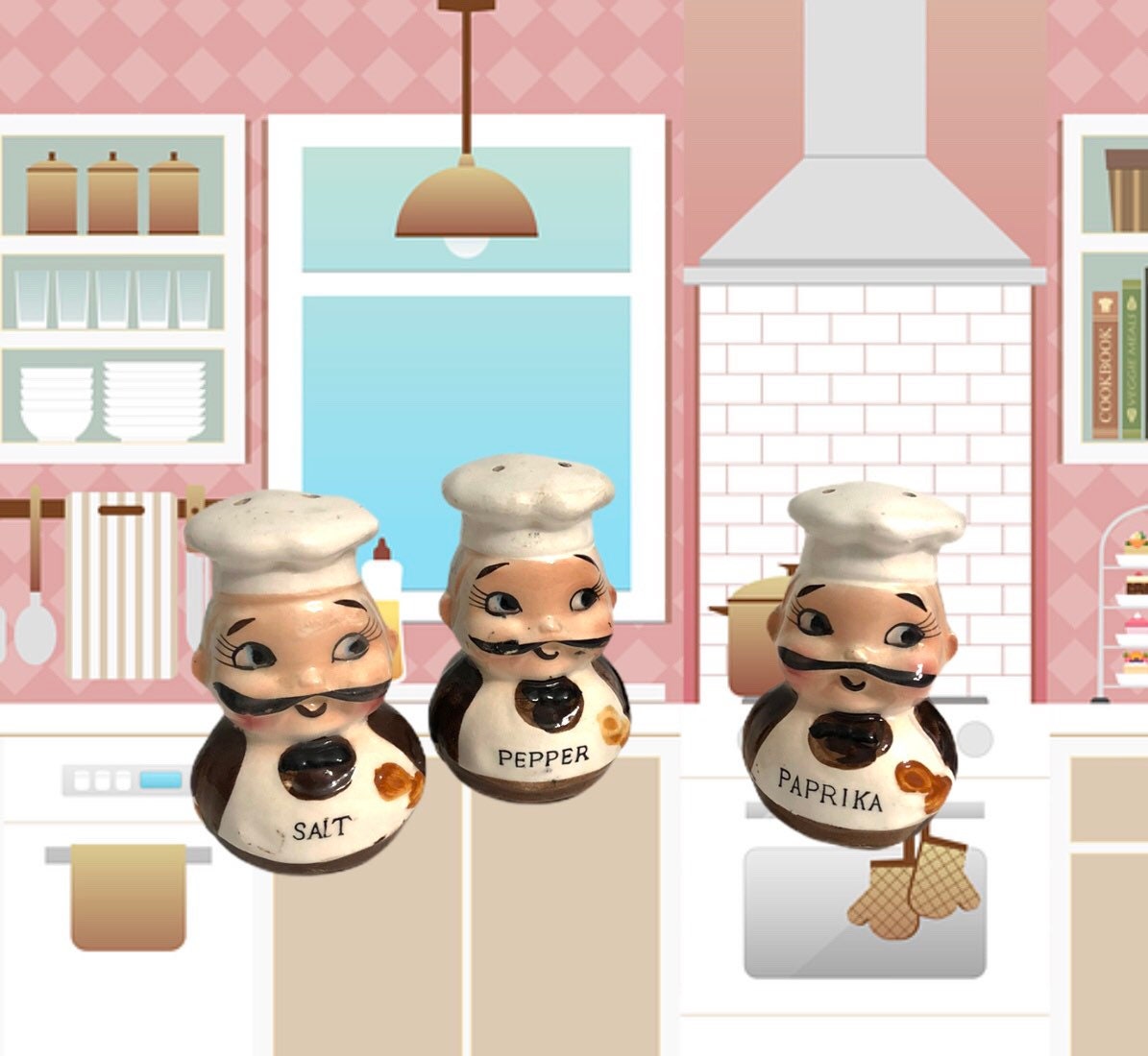 Salt and sale pepper hat stand