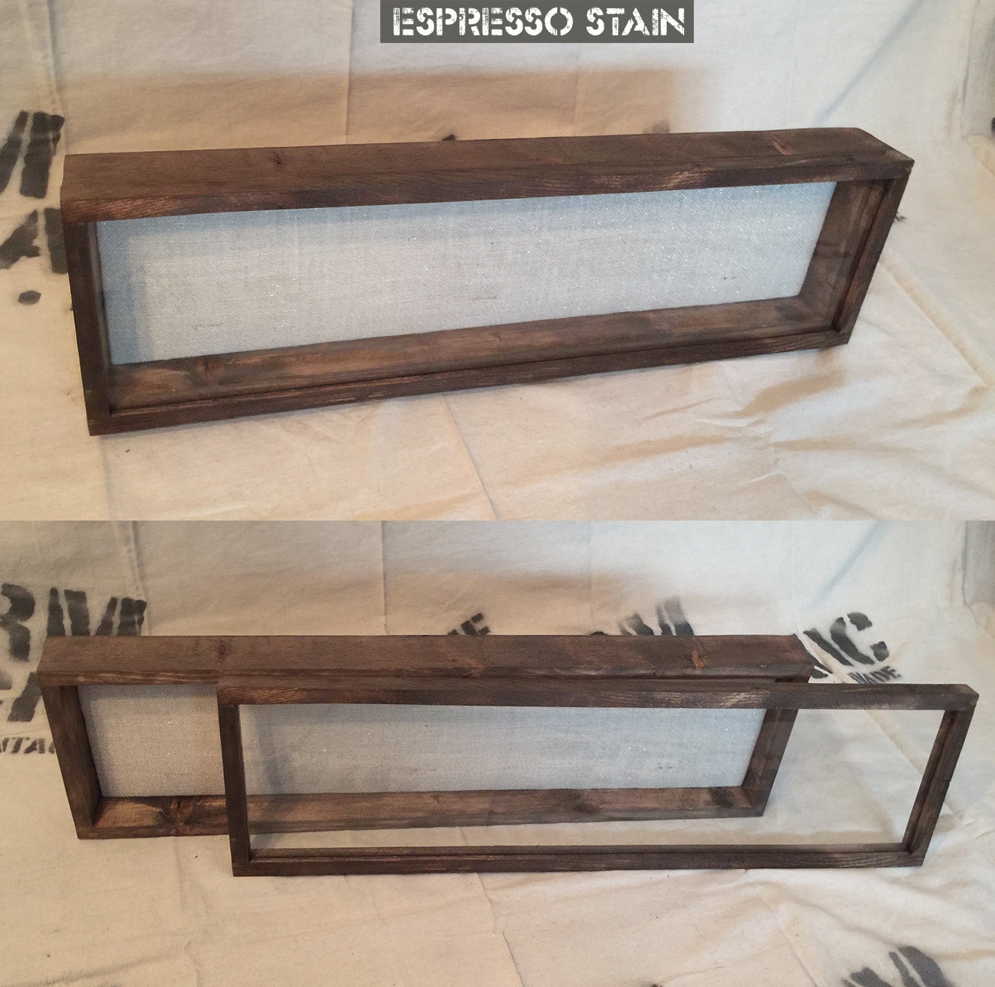 Shadow Box Frame 35x7x1 Artisan Rustic Collection Etsy