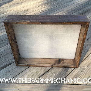 Display Case, 20 x 20 x 2, Shadow Box | Artisan Rustic Collection