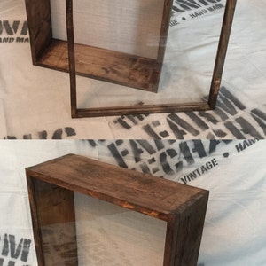 Deep Display Case 16x20x6, Rustic Shadow Box | Artisan Rustic Collection