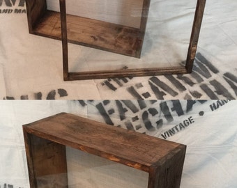 Deep Display Case 16x20x6, Rustic Shadow Box | Artisan Rustic Collection
