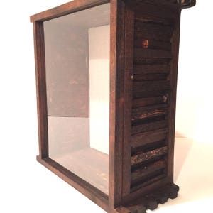 Farmhouse Shadow Box, Display Case, 16 x 20 x 4  | Artisan Rustic Collection