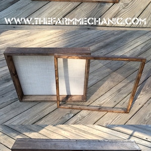 Cornice Shadow Box 18 x 24 x 3 / Collezione Artisan Rustic
