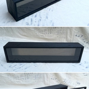 Deep Rustic Display Case - 35 x 7 x 6  | Made in the U.S.A.