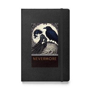 Notatnik w twardej oprawie / Dziennik Nevermore - Edgar Allan Poe