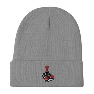 Joystick - Premium  Embroidered Beanie - Retro Gaming Style