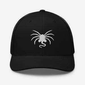 ★CRITIC X ALIEN★ FACE HUGGER BALL CAP DALIX Alien Head Baseball Cap Mens and Womens Hat in Beige