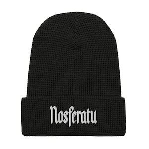 Nosferatu - Premium Waffle beanie - Dracula Vampire