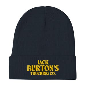 Jack Burton’s Trucking Co Hat – Premium bestickte Mütze – Kultfilm-Klassiker