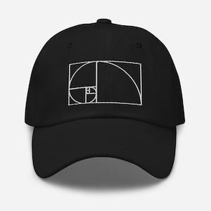 Fibonacci Symbol - Premium Dad Hat - The Golden Ratio