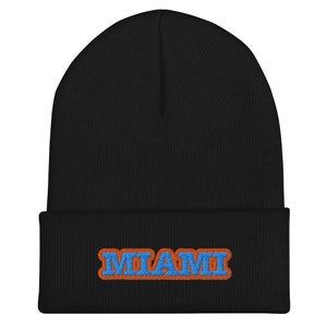 Miami - Premium Cuffed Beanie