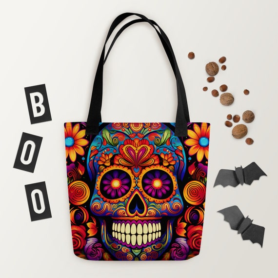 Dia de los Muertos Tote bag Day of the Dead Etsy
