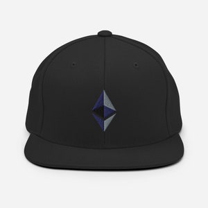 Ethereum - Premium Snapback Hat - Cryptocurrency