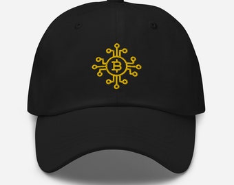 Bitcoin - Premium Dad Hat -  Crypto Currency - Digital Currency