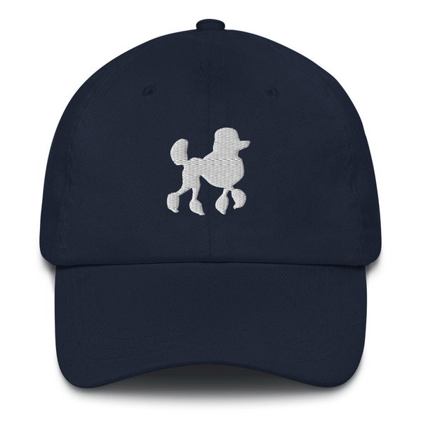 Poodle Silhouette - Premium Dad hat
