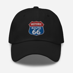 Route 66 - Premium Dad Hat - Get Your Kicks on America’s Highway