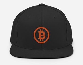 Bitcoin - Premium Snapback Hat - Cryptocurrency
