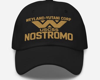 Nostromo – Premium Embroidered Dad Hat – Weyland-Yutani Crew Uniform