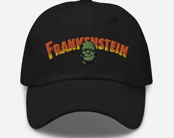 Frankenstein Monster – Premium Embroidered Dad Hat – Classic Horror Movie Icon