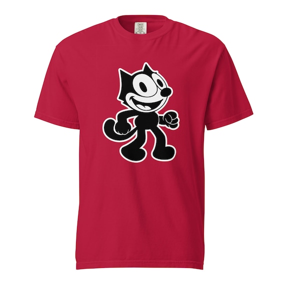 Felix the Cat – Premium Garment-dyed Heavyweight T-shirt – Classic