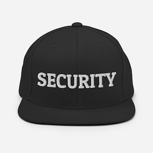 Security - Premium Snapback Hat